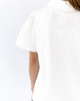 Estie Collared Polo · White