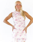 Rowen Floral Print Mini Dress
