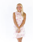 Rowen Floral Print Mini Dress