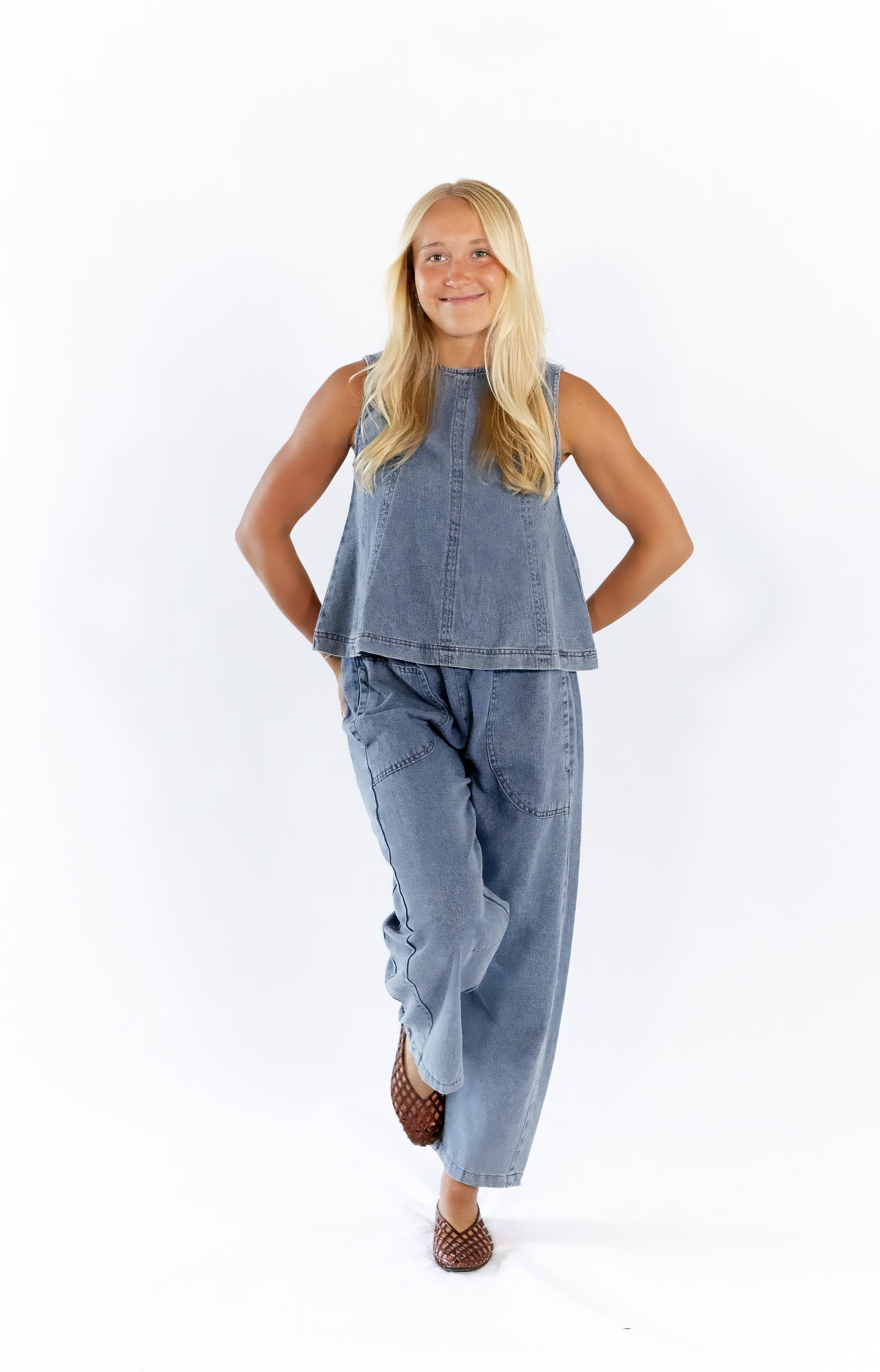 Saddler Denim Pants