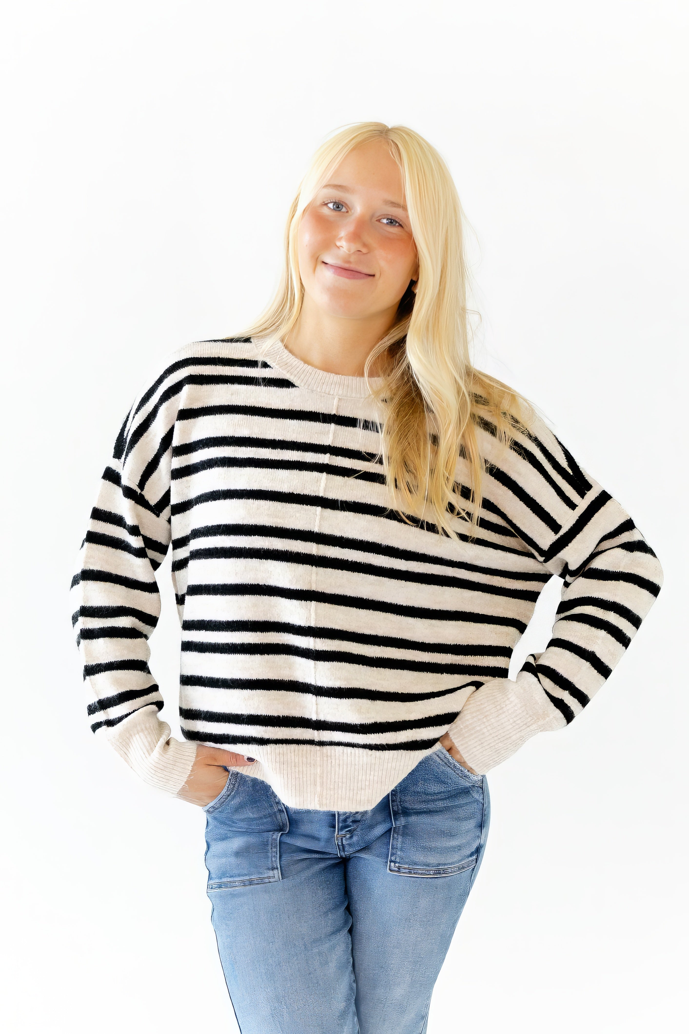 Courtney Striped Sweater