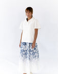 Estie Collared Polo · White