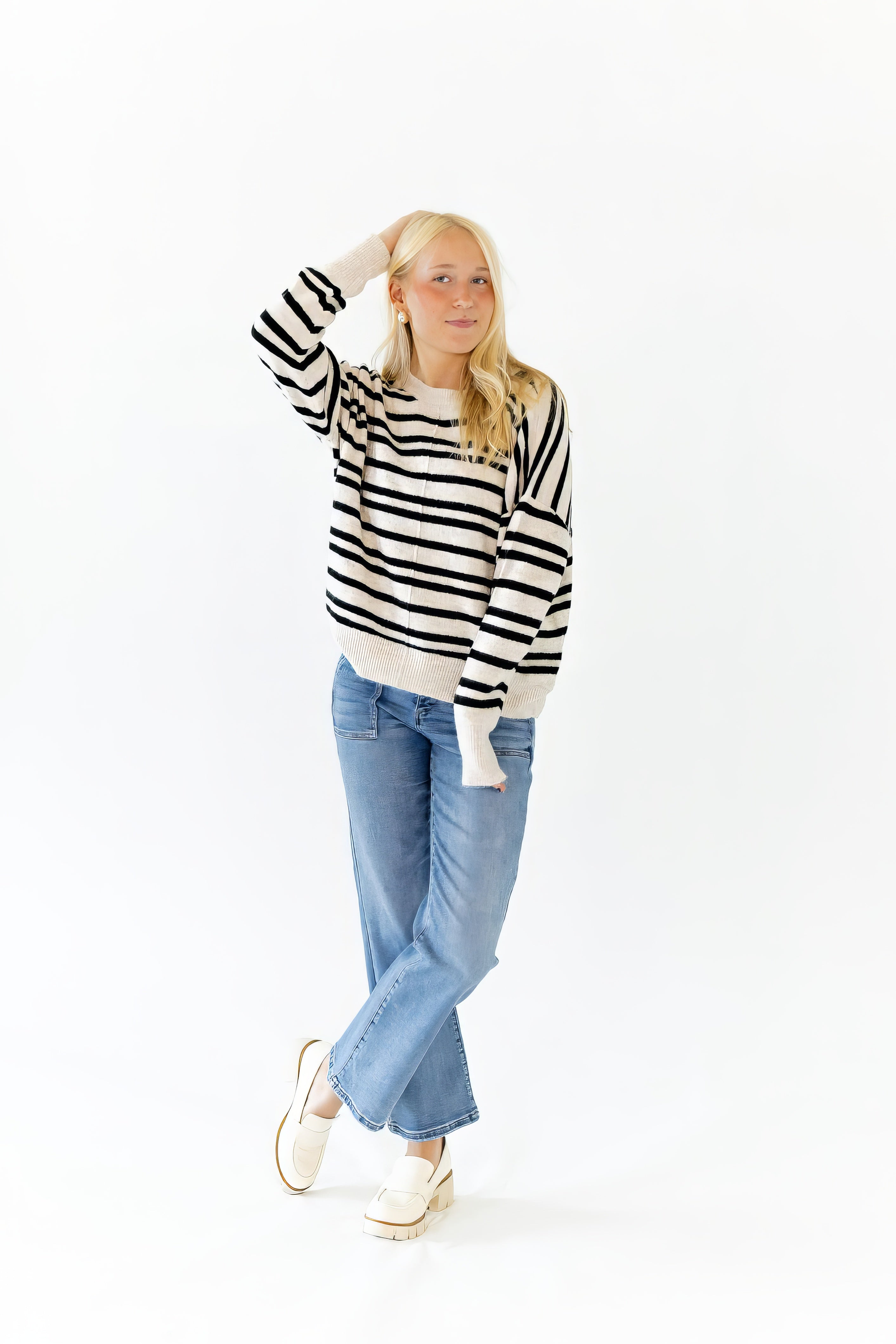 Courtney Striped Sweater