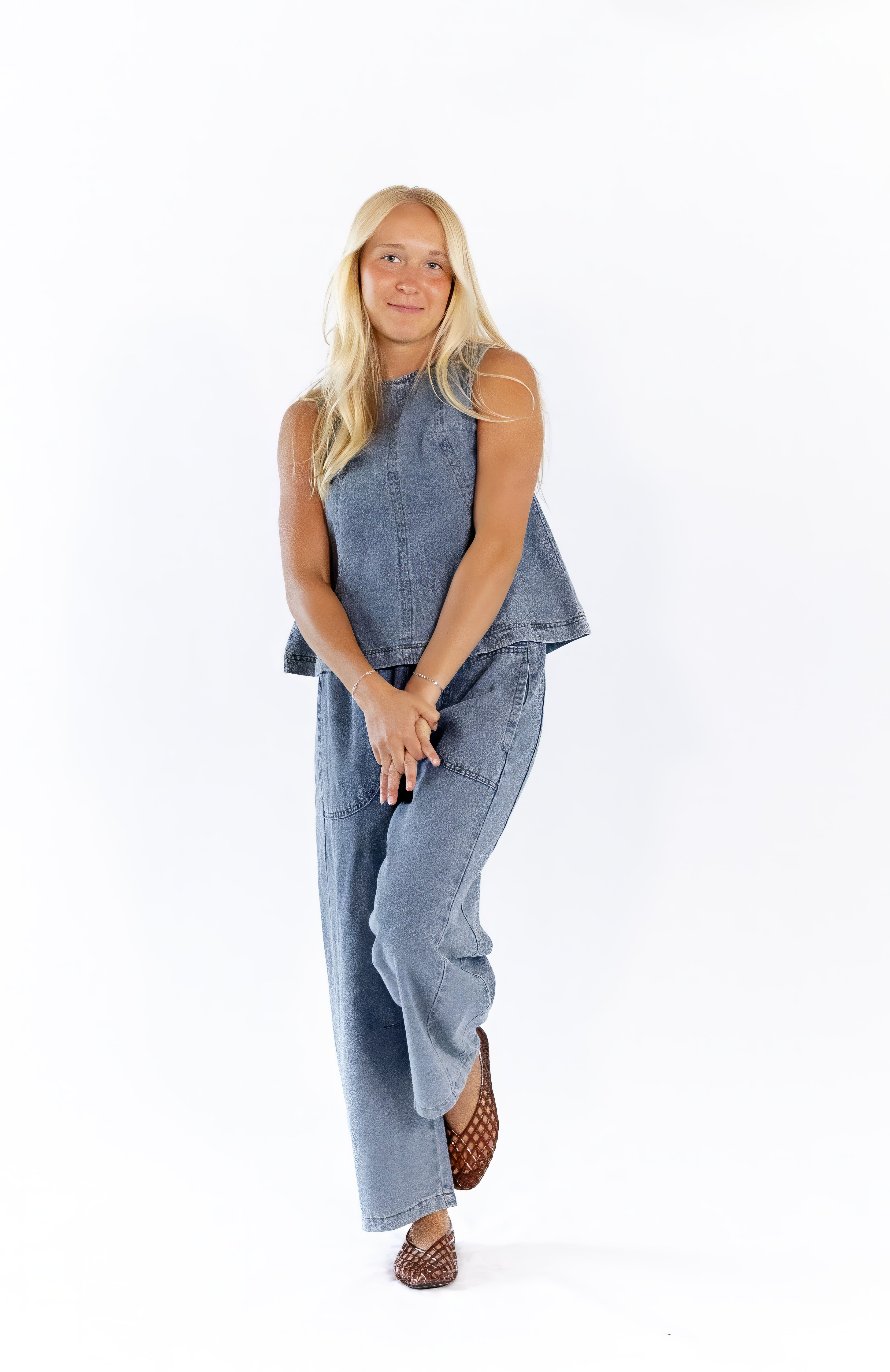 Saddler Denim Top