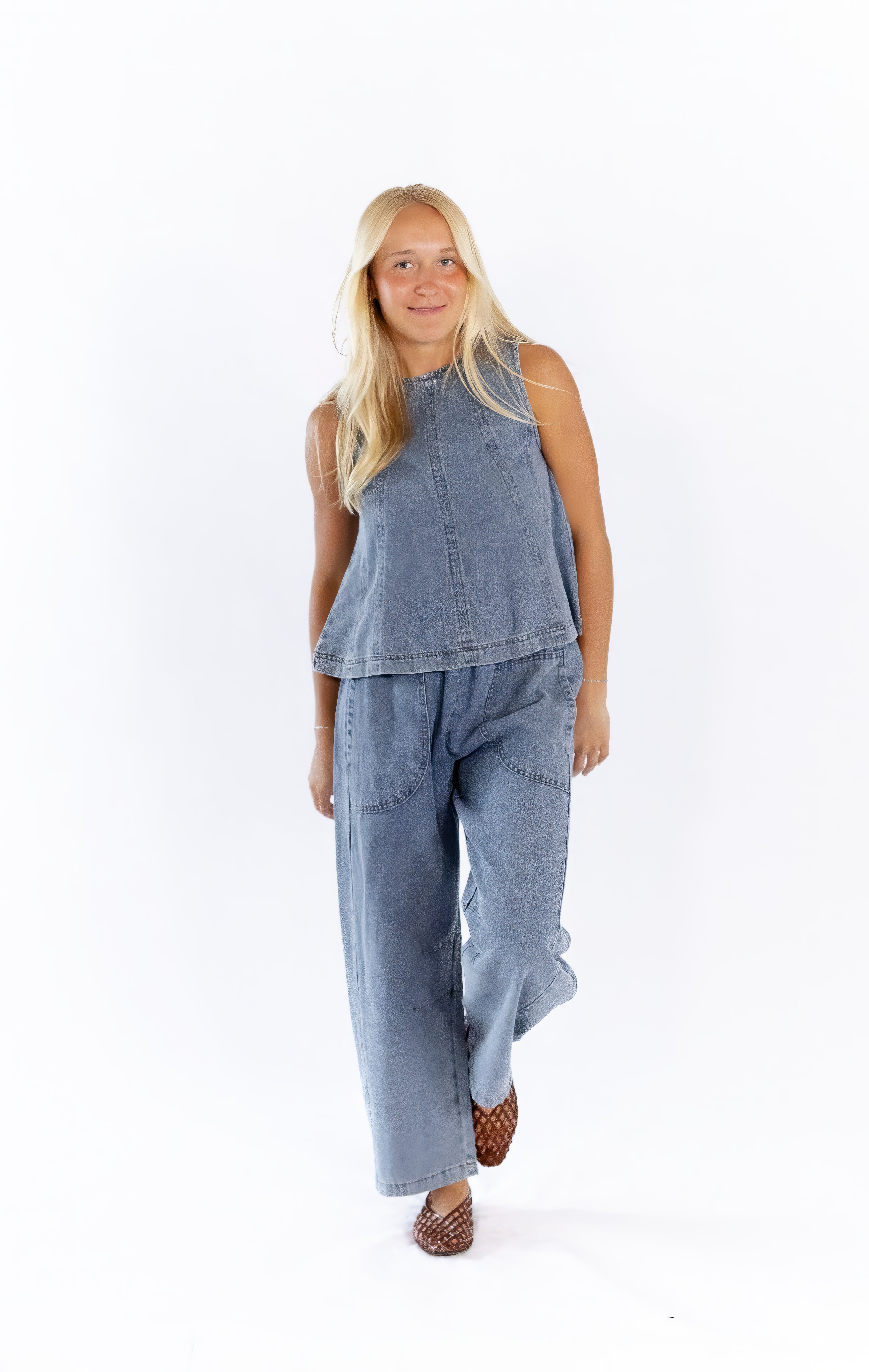 Saddler Denim Pants