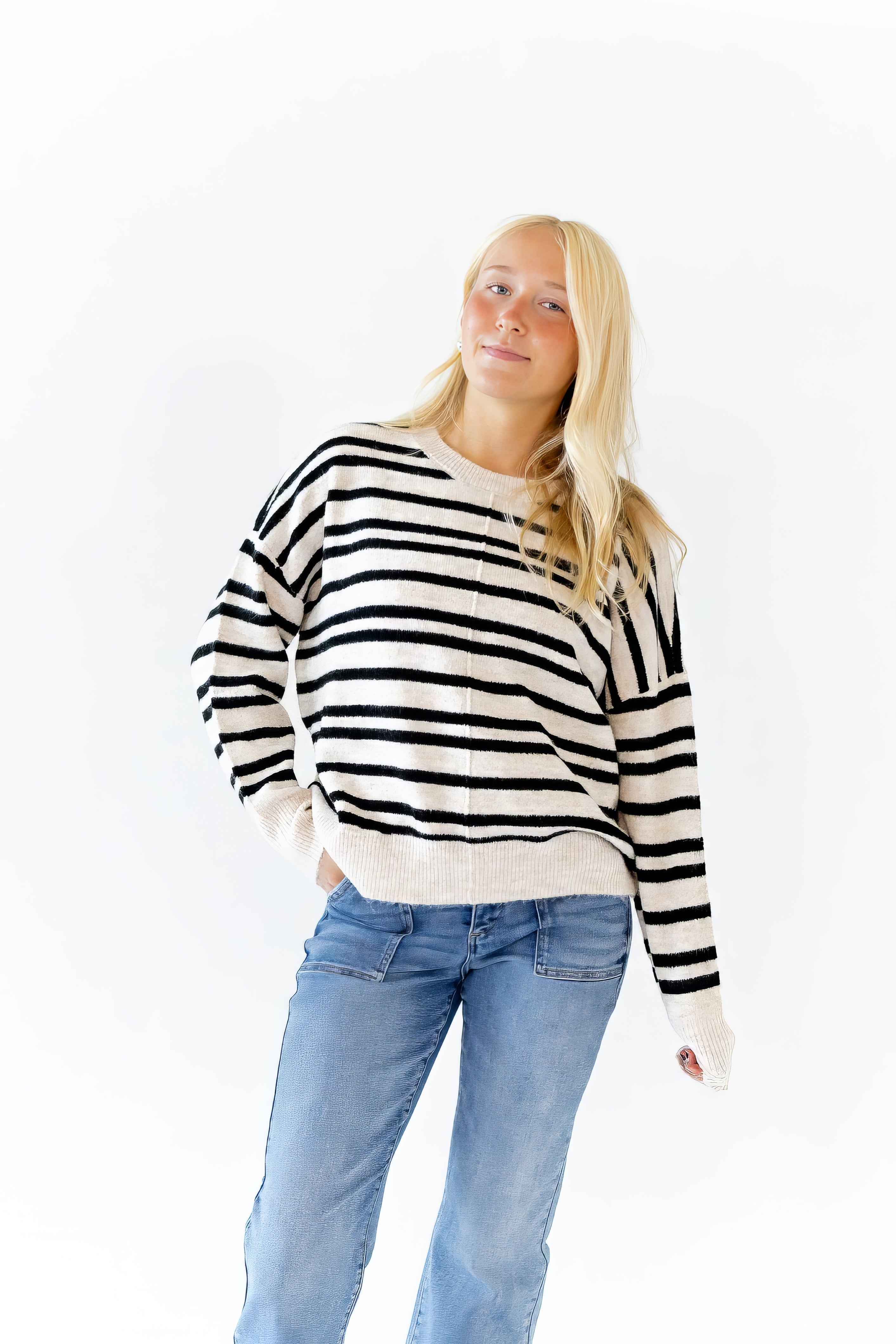 Courtney Striped Sweater