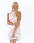 Rowen Floral Print Mini Dress