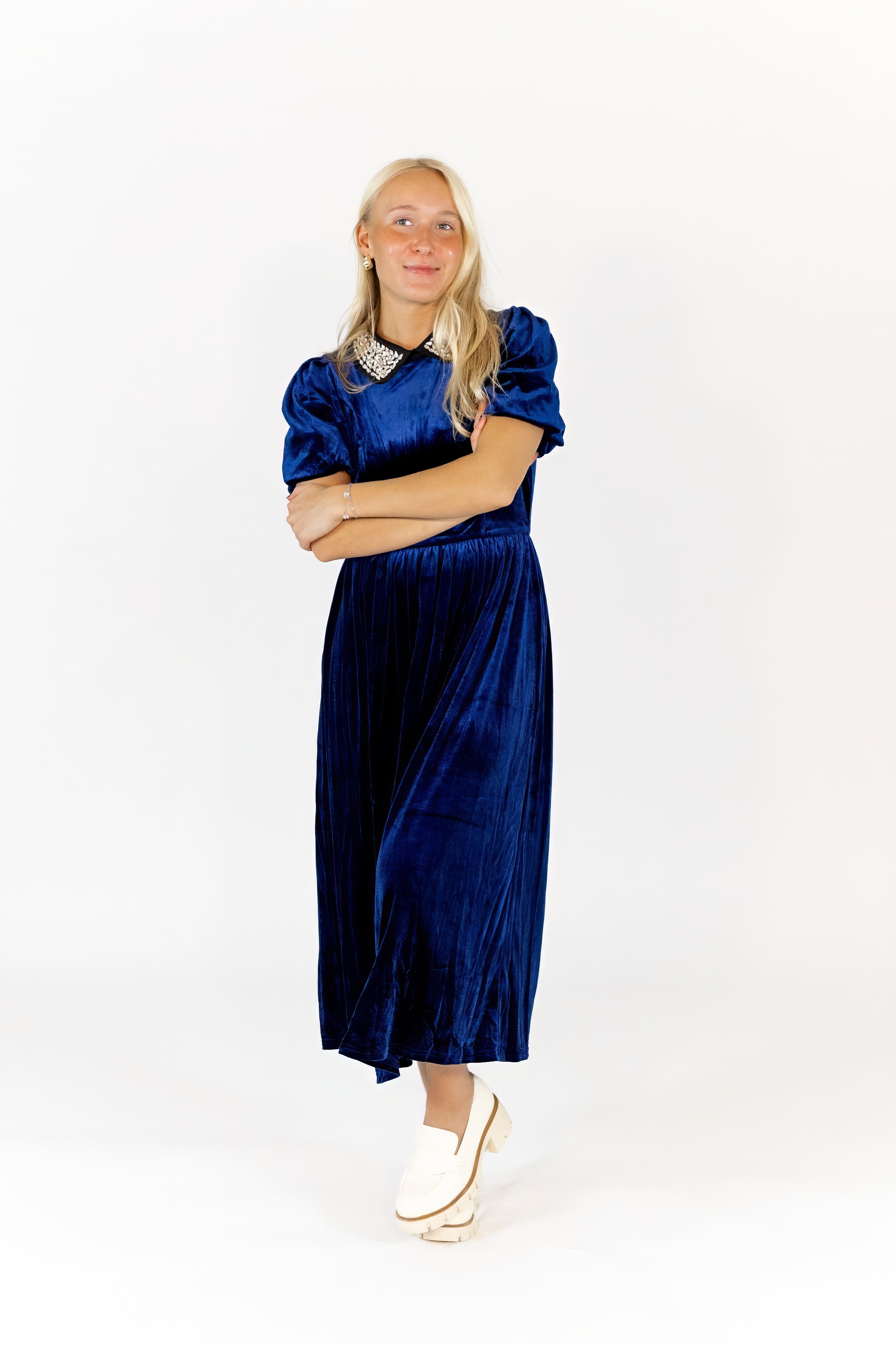 Nina Rhinestone Dress