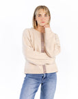 Hadley Plaid Seam Cardigan