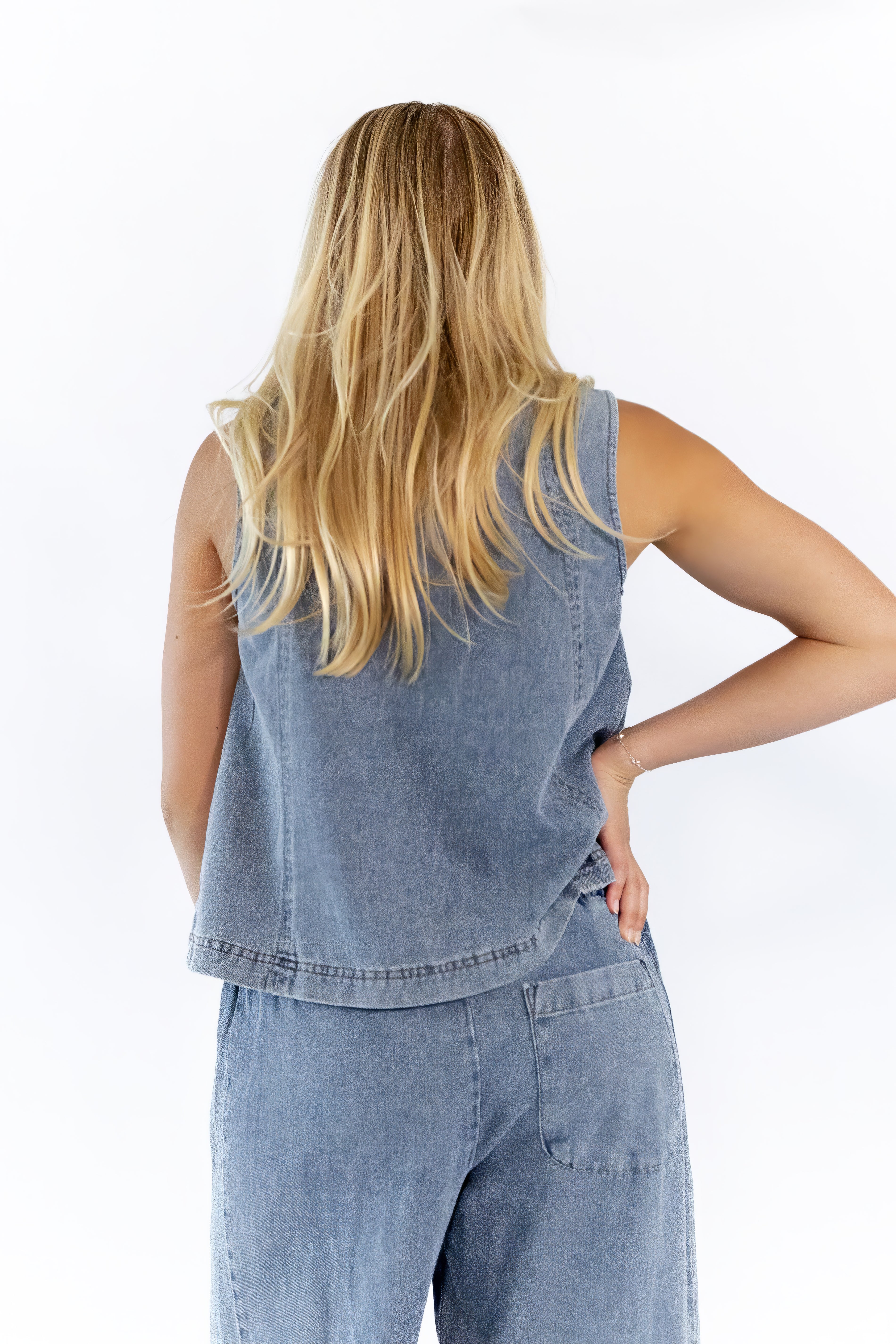 Saddler Denim Top