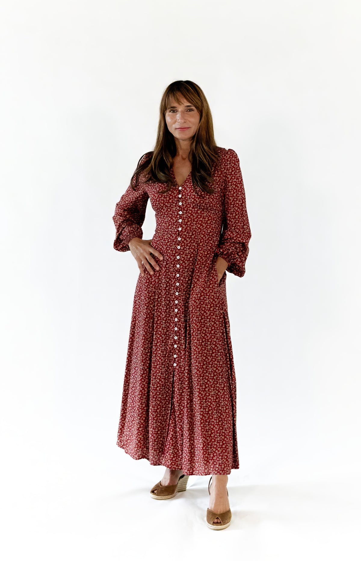 Pilar Floral Maxi Dress