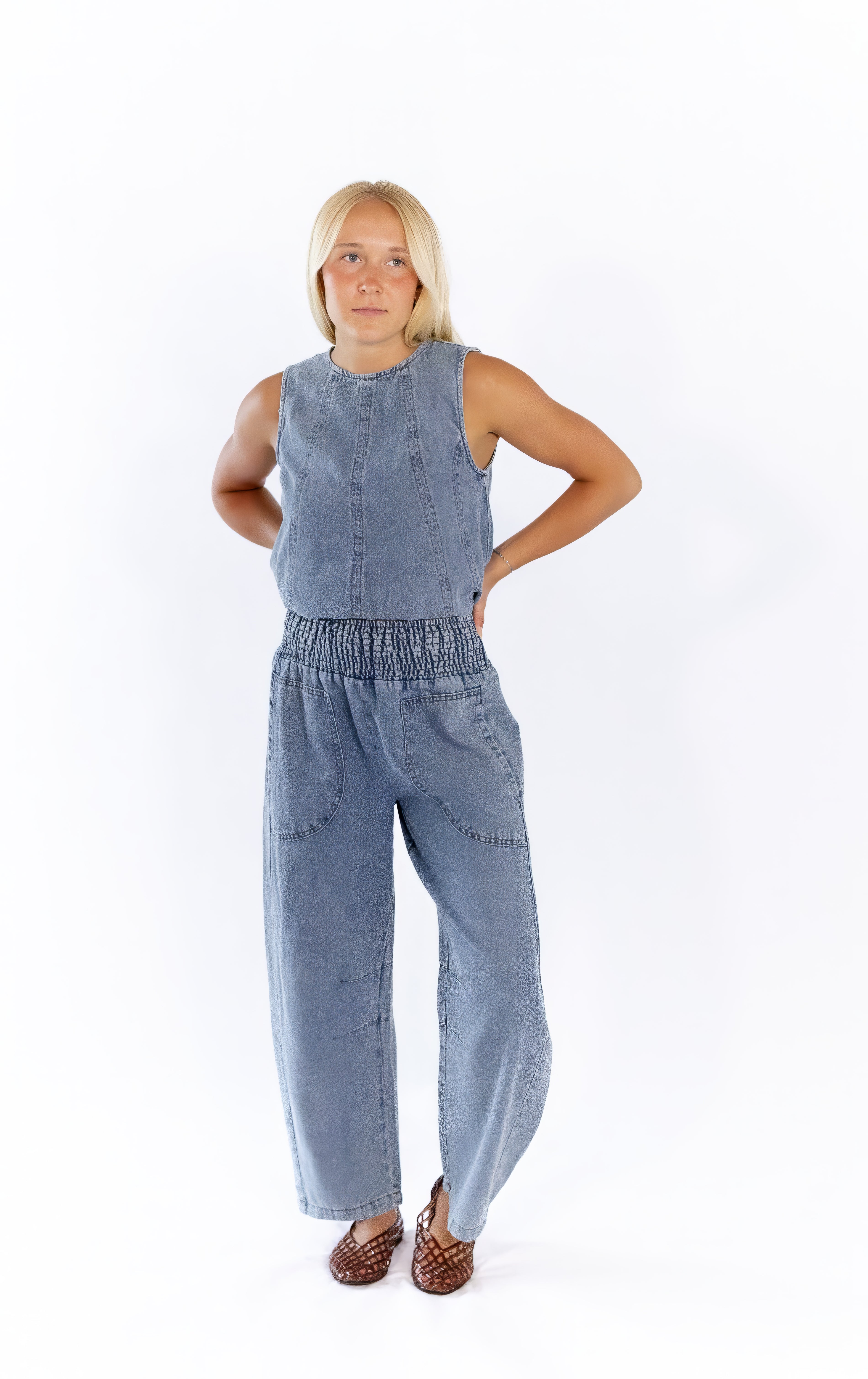 Saddler Denim Top