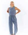 Saddler Denim Top