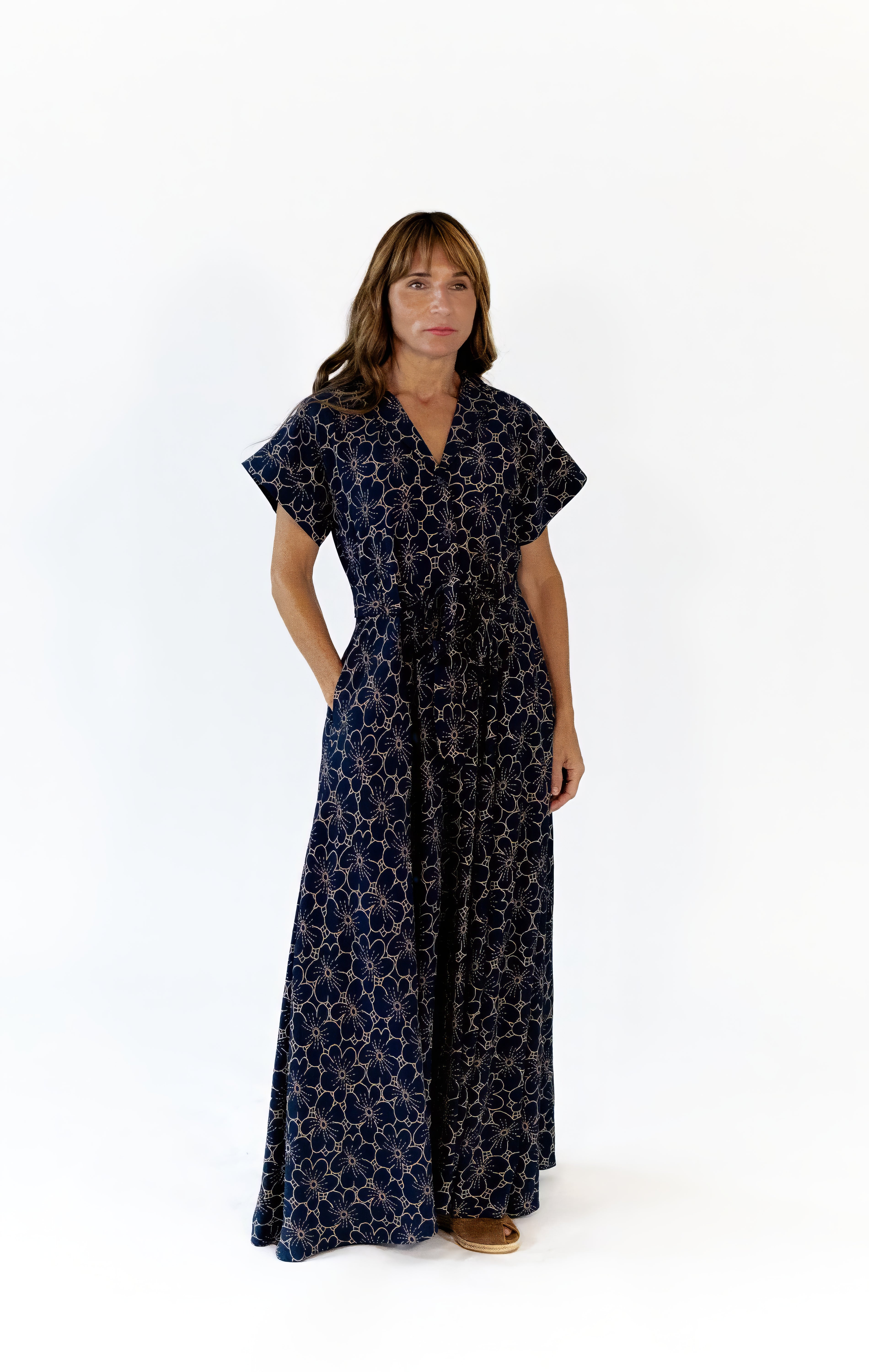 Simone Floral Maxi Dress