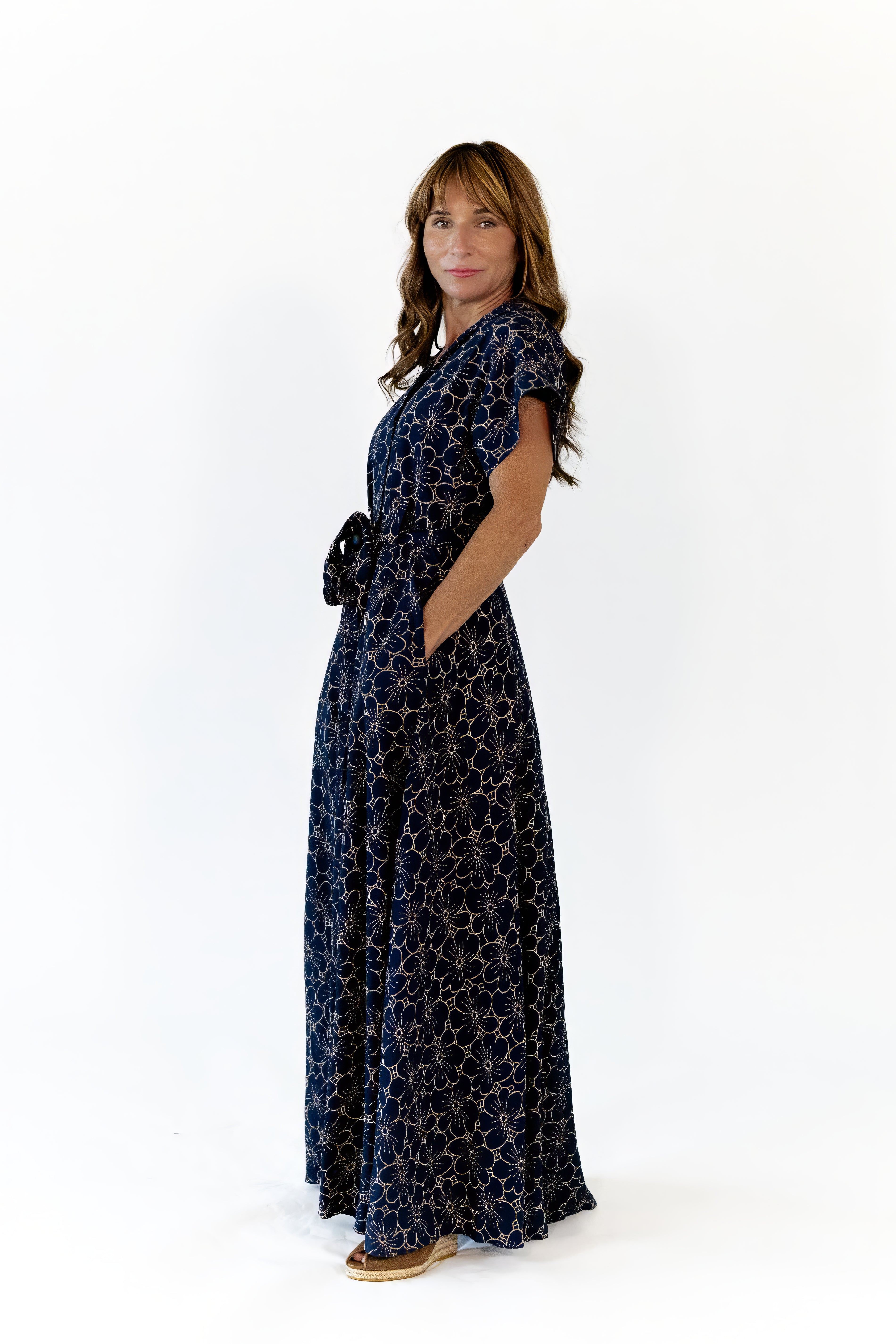Simone Floral Maxi Dress