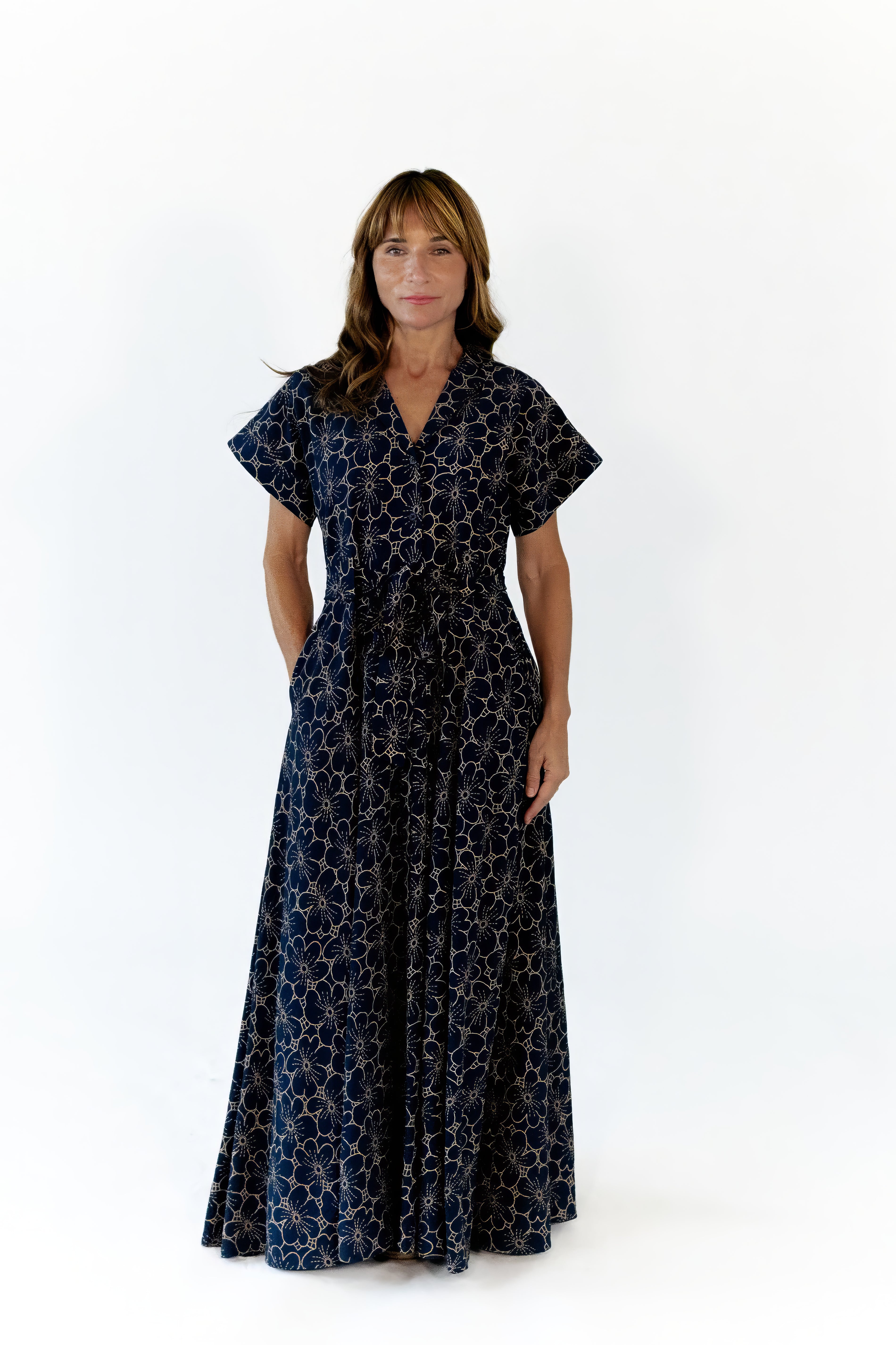 Simone Floral Maxi Dress