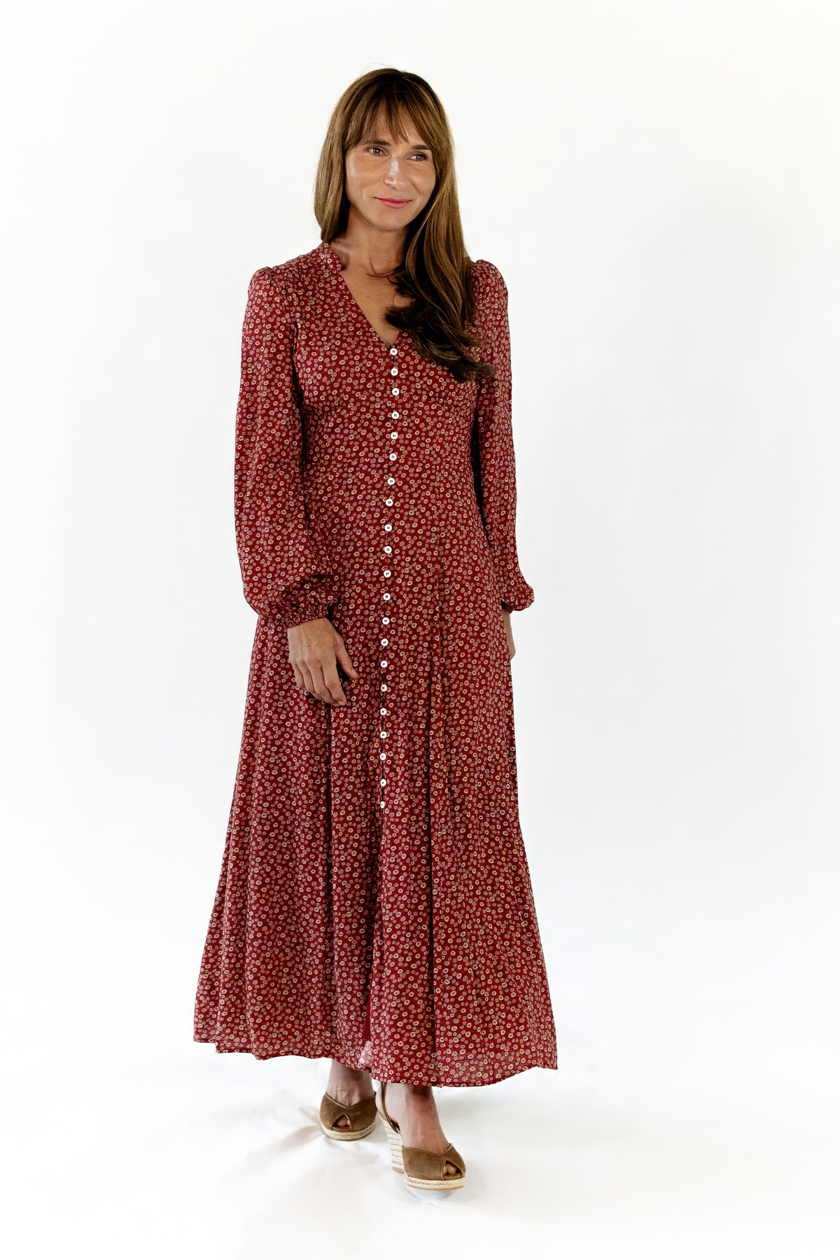 Pilar Floral Maxi Dress