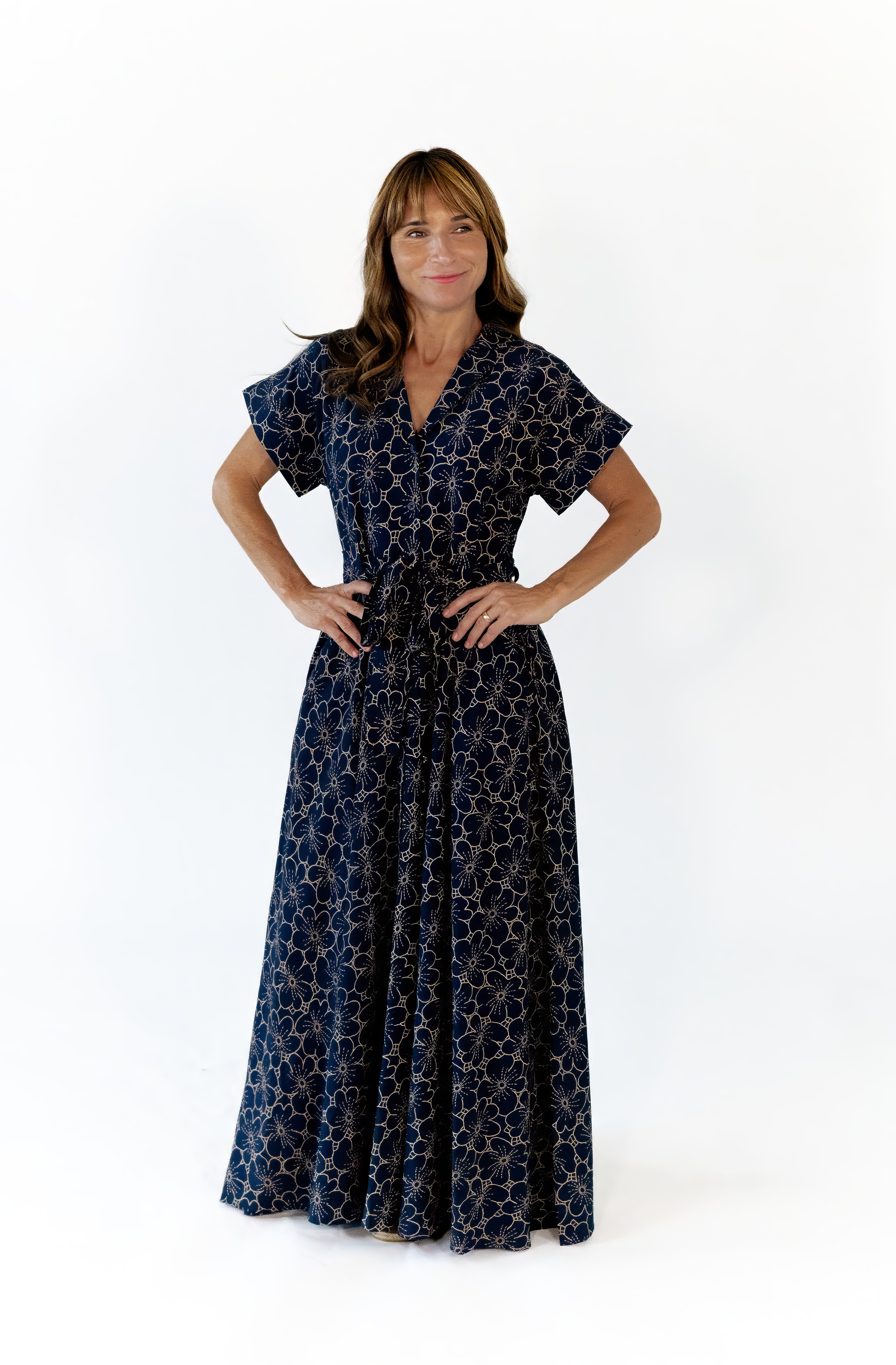 Simone Floral Maxi Dress