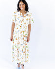 Kimmy Floral Midi Dress  ⤫ Restocked