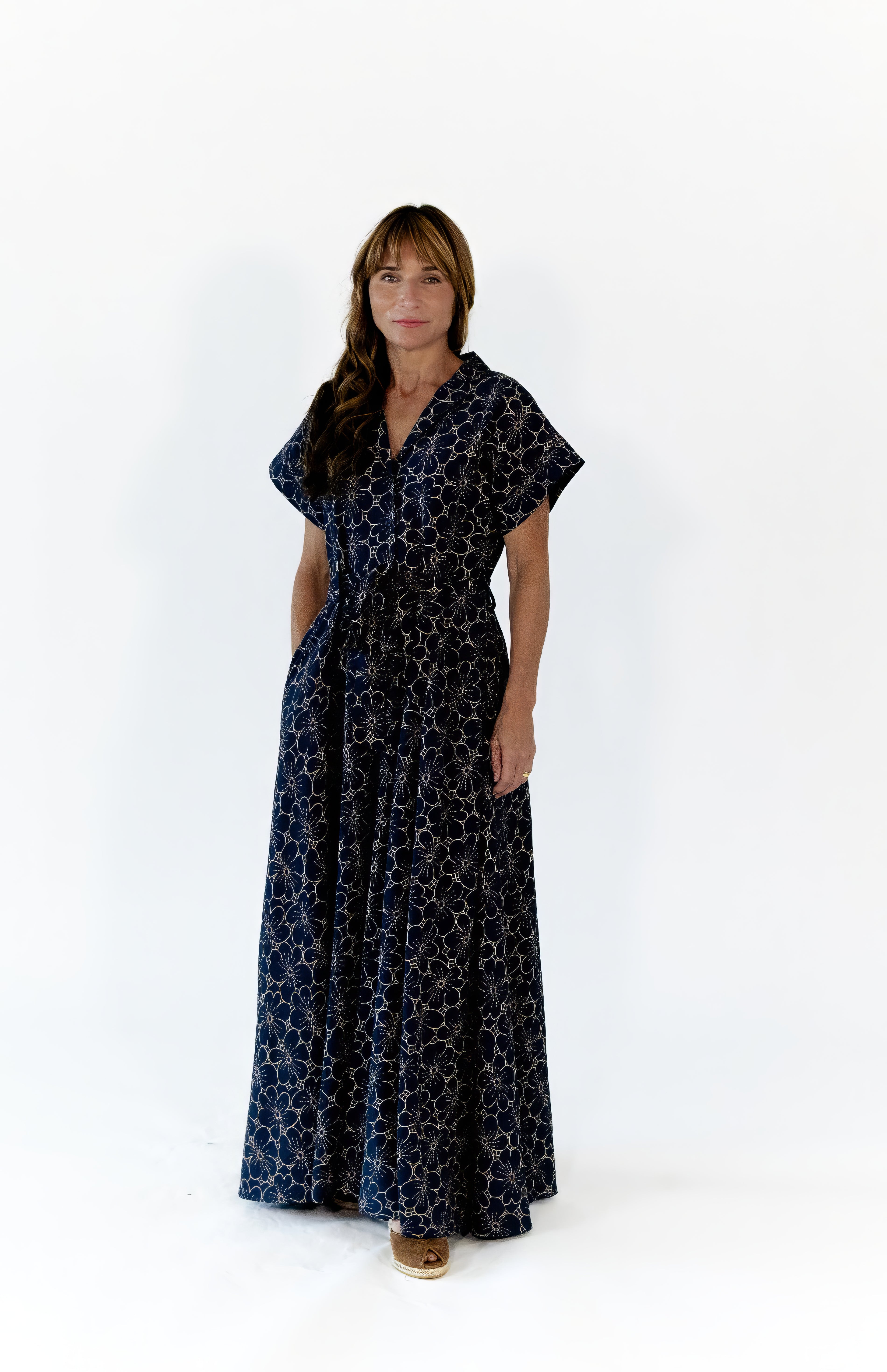 Simone Floral Maxi Dress