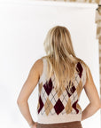 Rambler Argyle Knit Cardigan