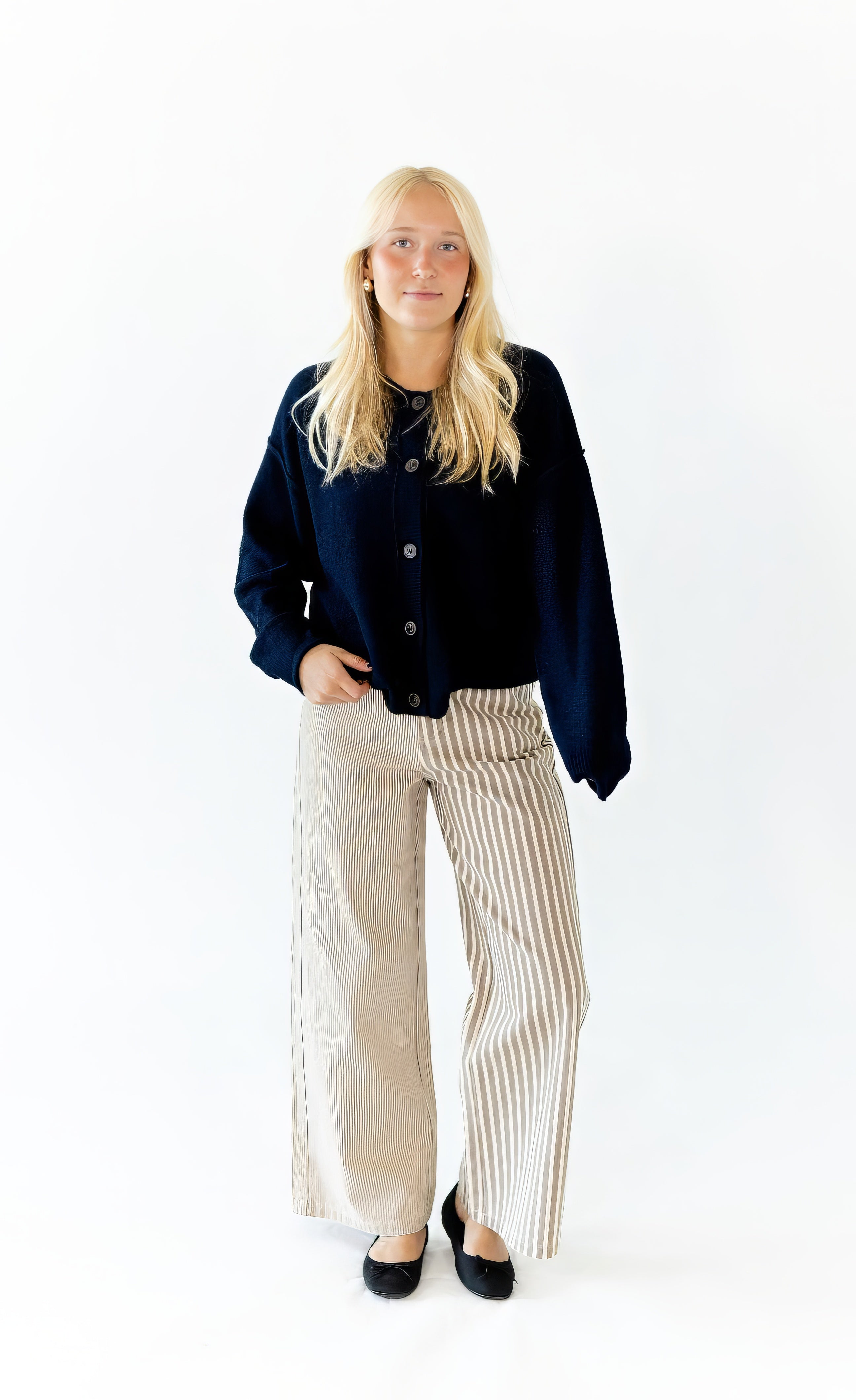 Renata Exposed Seam Cardigan