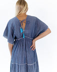 Roule Embroidered Dress