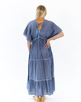 Roule Embroidered Dress