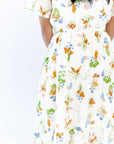 Kimmy Floral Midi Dress  ⤫ Restocked