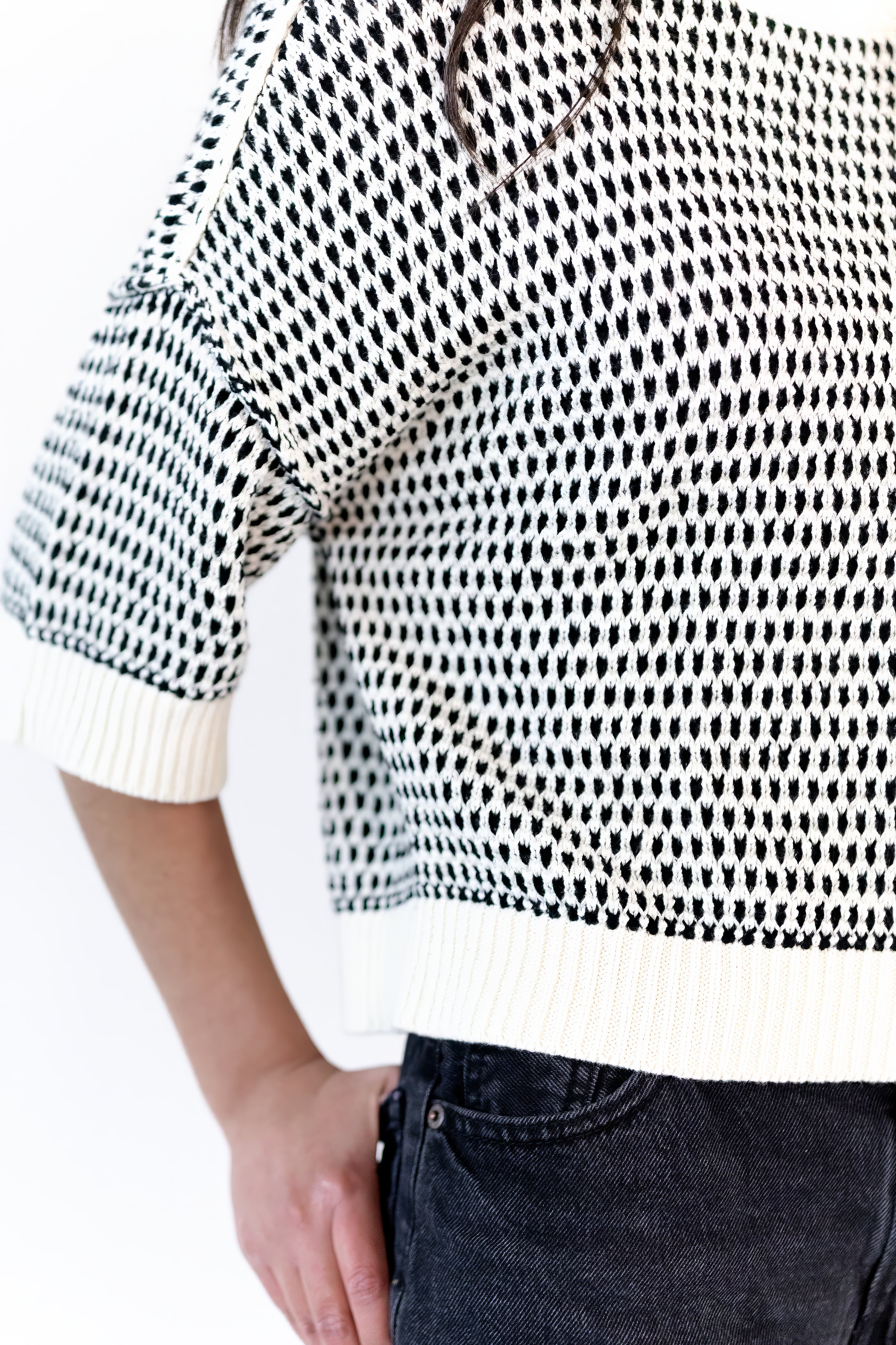 Paris Knit Sweater Top