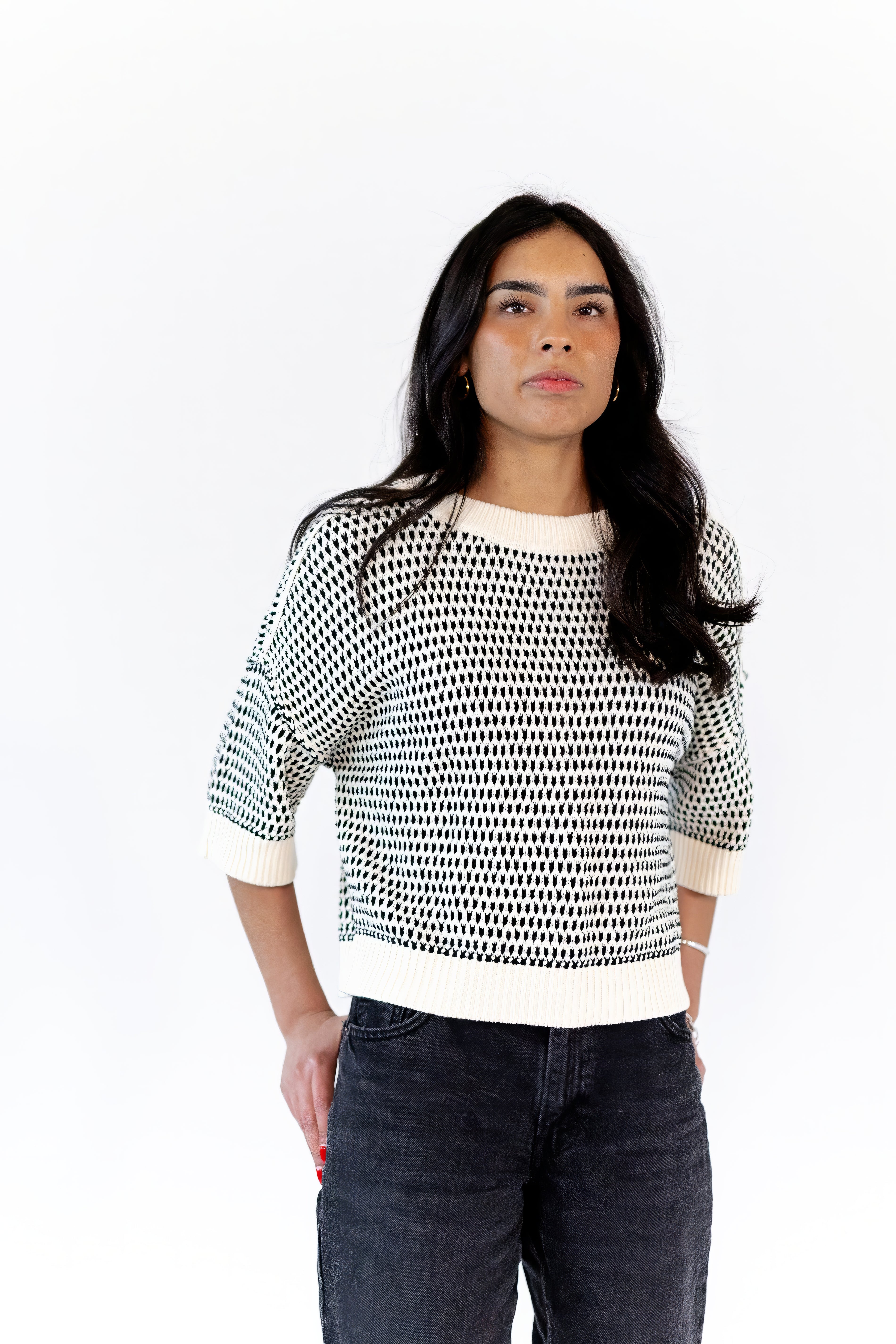 Paris Knit Sweater Top