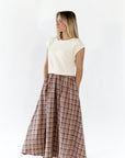 Brynne Mixed Media Dress
