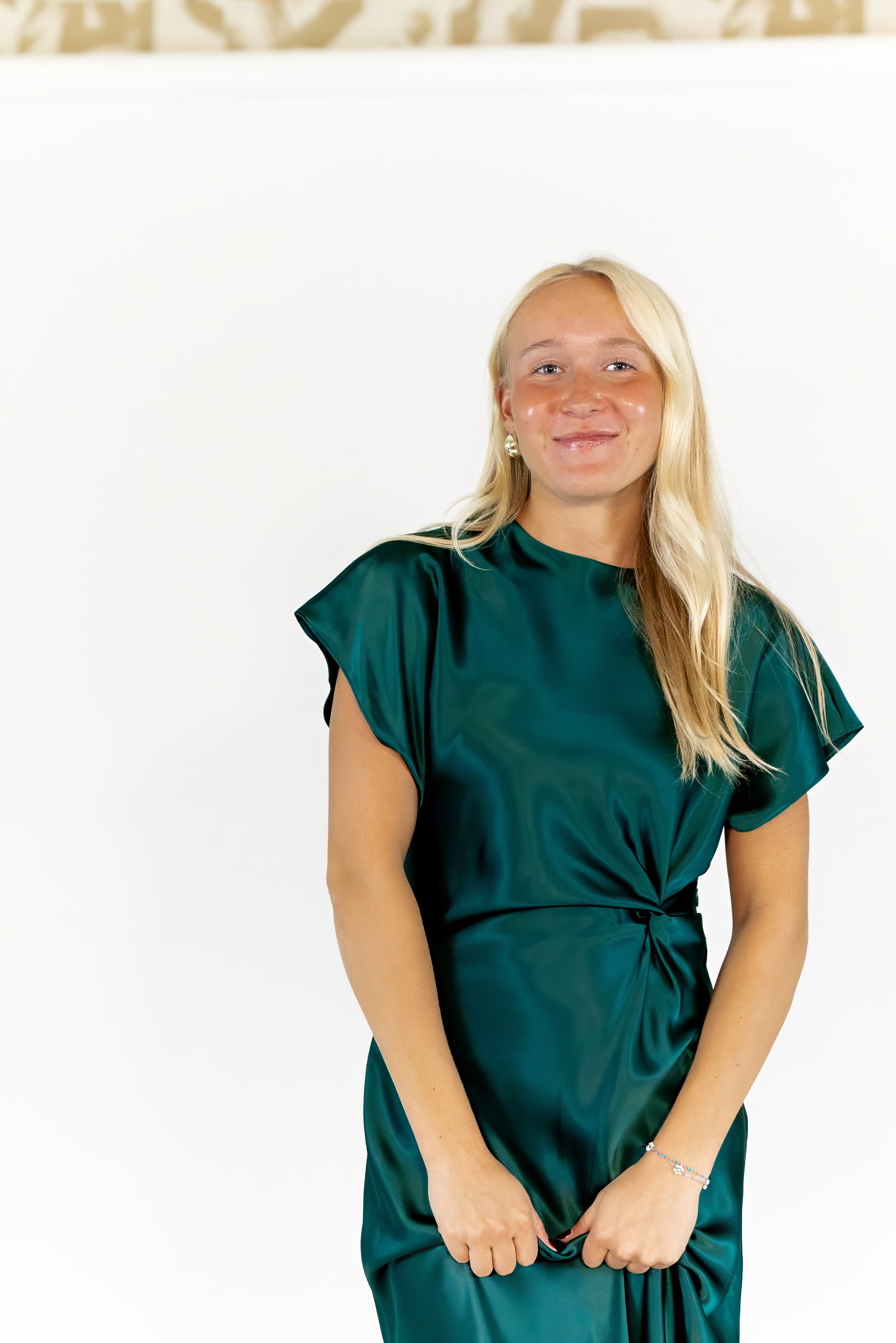 Emerald City Silk Dress