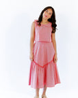 Leigh Gingham Skirt & Tank Set