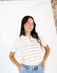 Thula Striped Polo