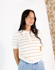 Thula Striped Polo