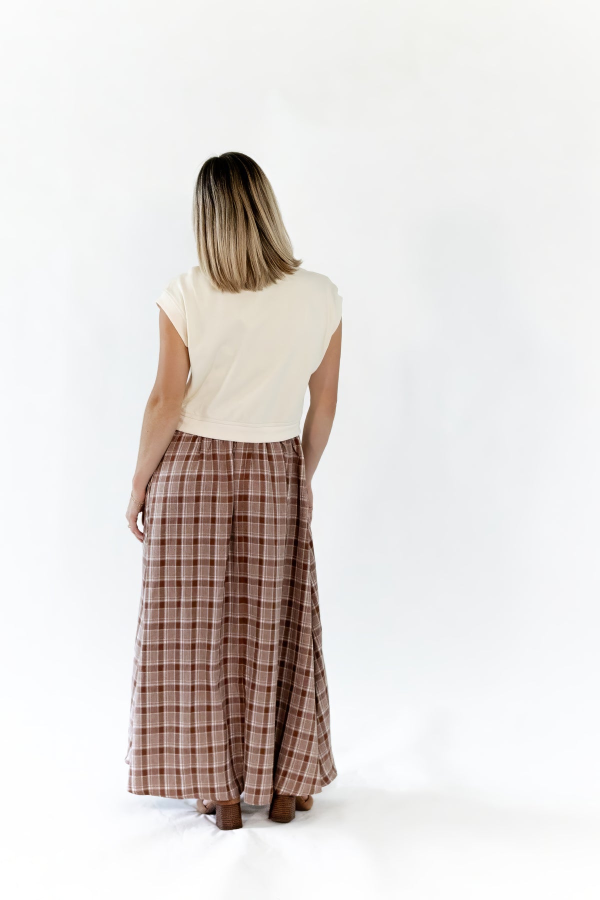 Brynne Mixed Media Dress