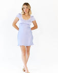 Lily Lace Trim Mini Dress