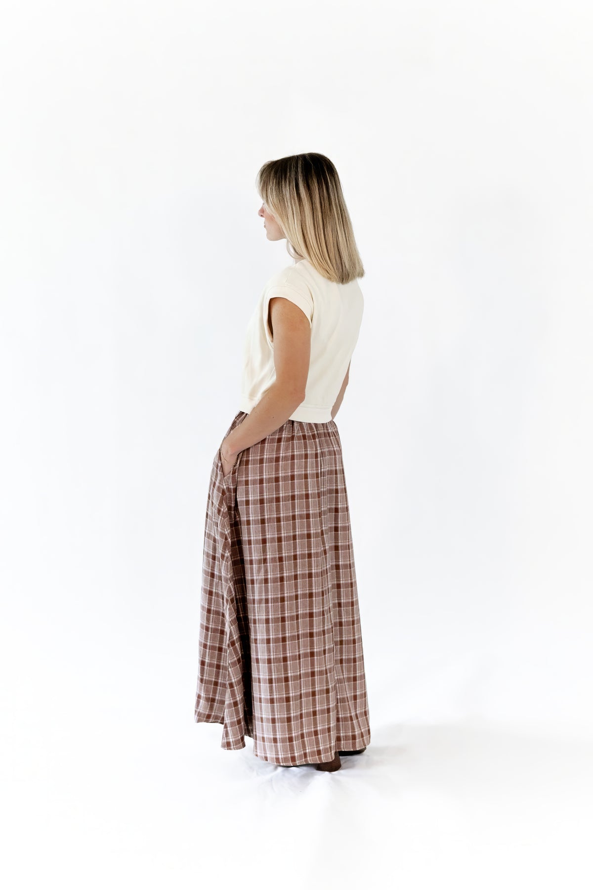 Brynne Mixed Media Dress