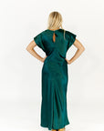 Emerald City Silk Dress