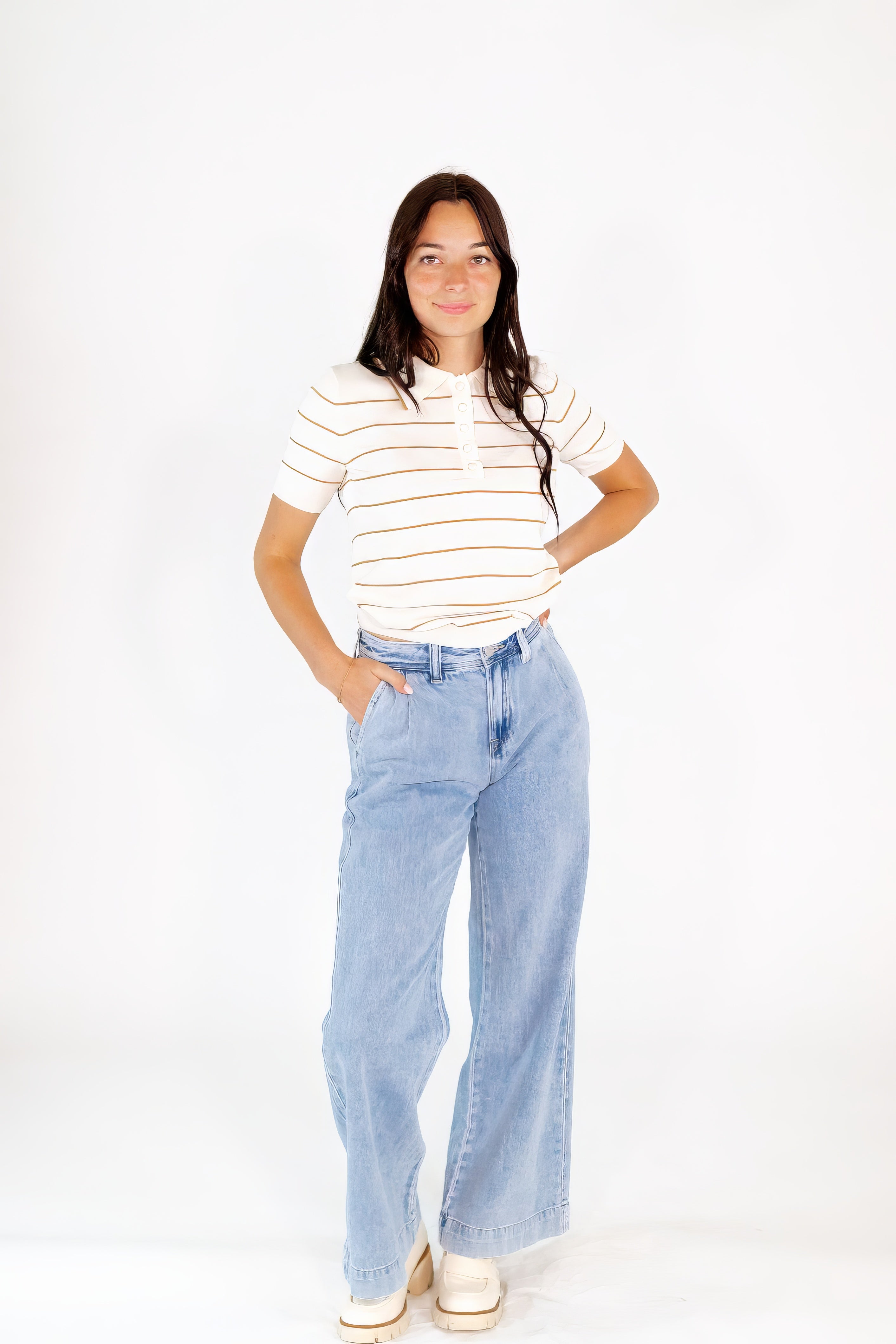 Thula Striped Polo