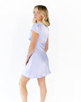 Lily Lace Trim Mini Dress