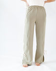 Roux Bow Accented Track Pants