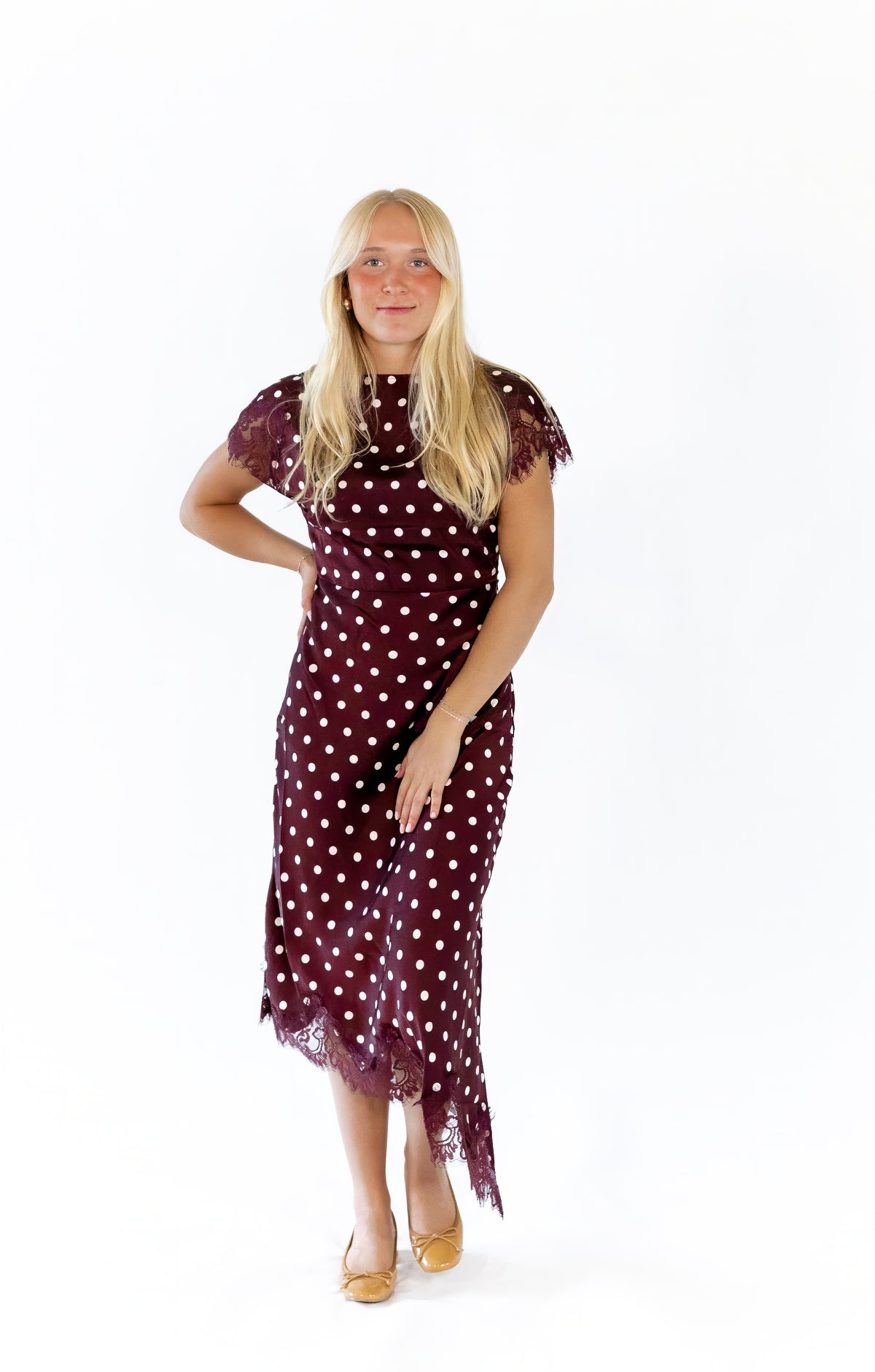 Heidi Polka Dot Dress