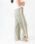 Roux Bow Accented Track Pants