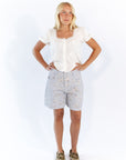 Alexis Lace Trim Top