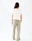 Roux Bow Accented Track Pants