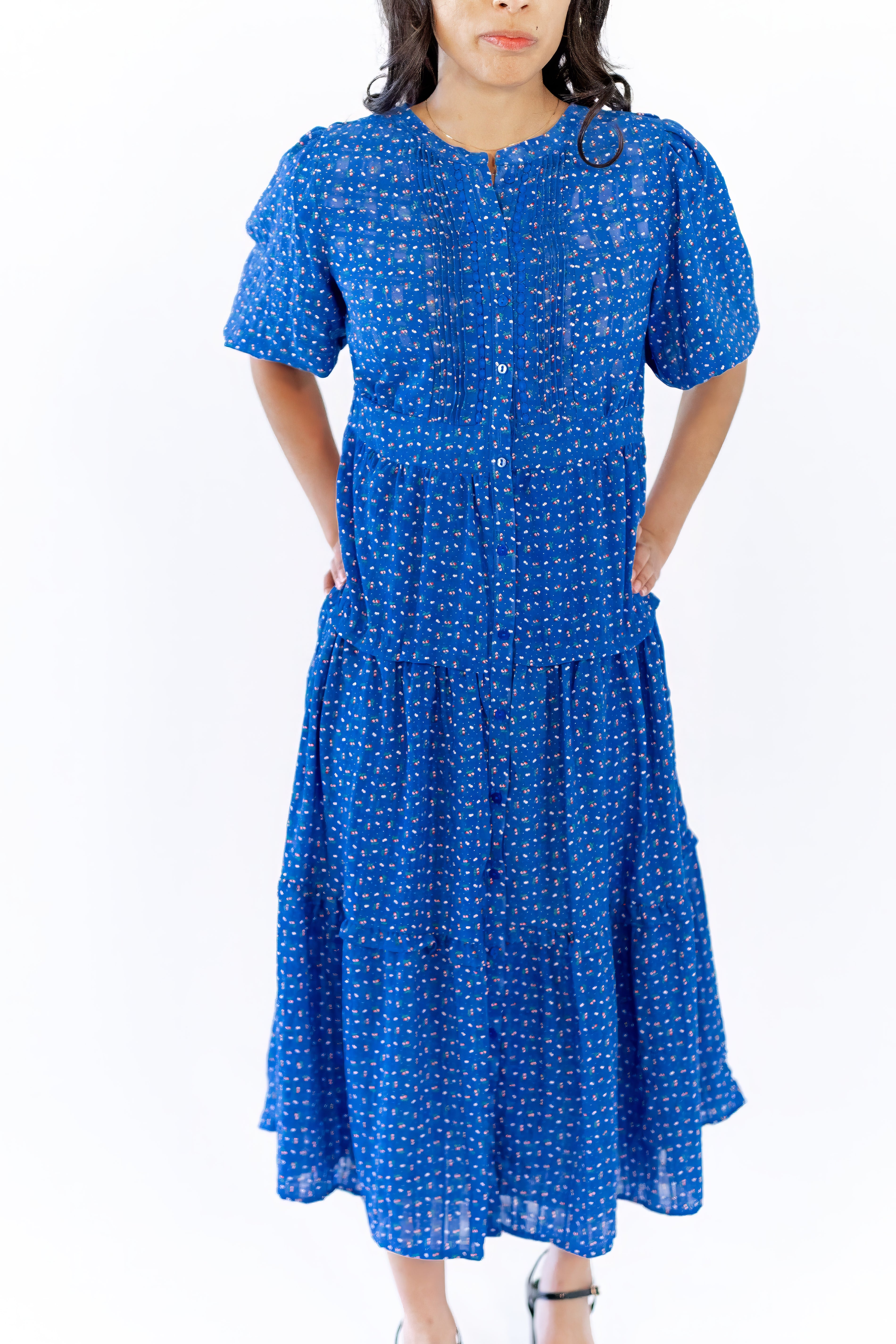 Monse Ditsy Floral Print Dress