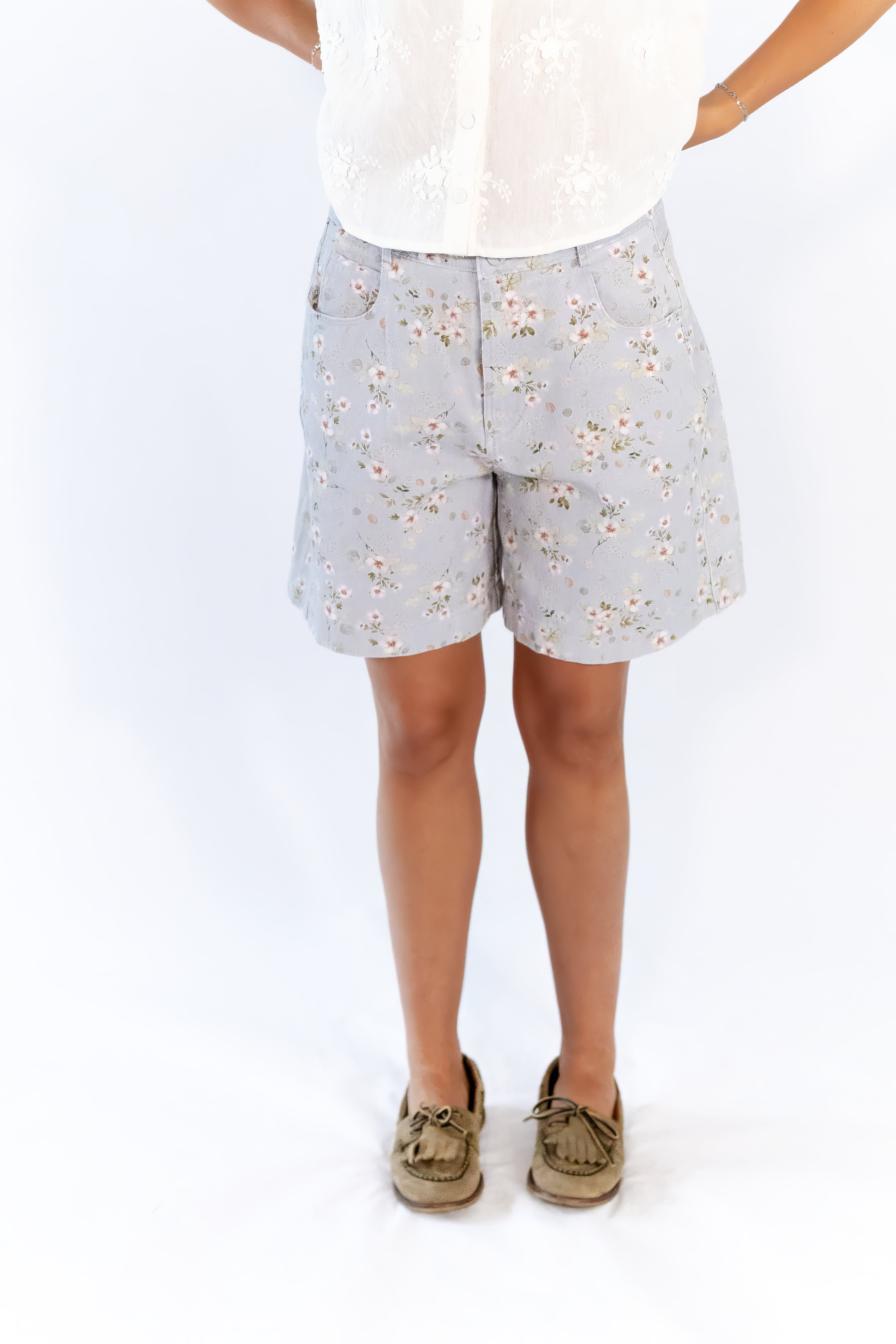 Napolen Floral Shorts