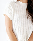 Mika Cable Knit Top